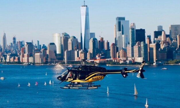 cuánto salen los paseos en helicóptero sobre el Río Hudson de Nueva York