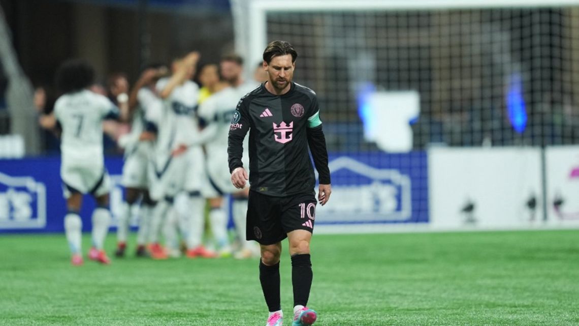 Messi sufrió una dura derrota con Inter Miami en la codiciada ConcaChampions