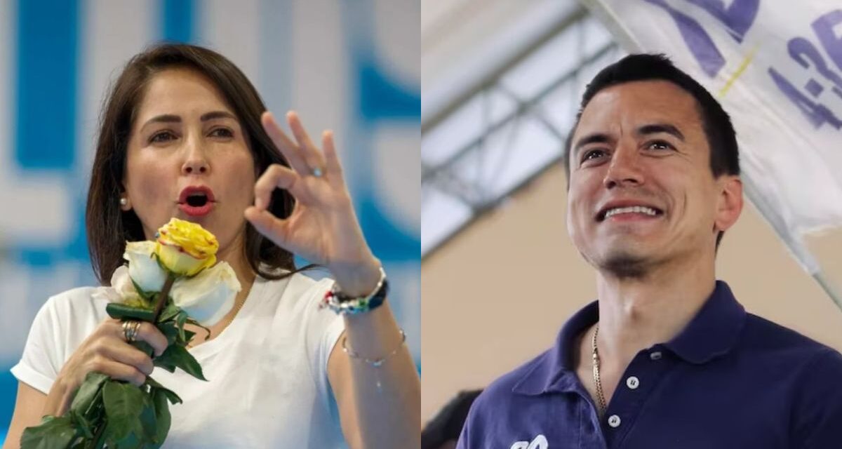 Ecuador elige presidente en un balotaje con final abierto