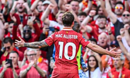 El Liverpool de Mac Allister goleó al Tottenham y se consagró campeón de la Premier League