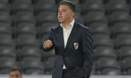 La autocrítica de Gallardo: «Me iría preocupado si el equipo no hubiera tenido el control»