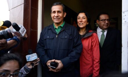 El expresidente de Perú Ollanta Humala fue condenado a 15 años de prisión por lavado de activos