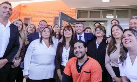 Orrego inauguró obras clave en Rivadavia para reforzar la seguridad y la atención sanitaria