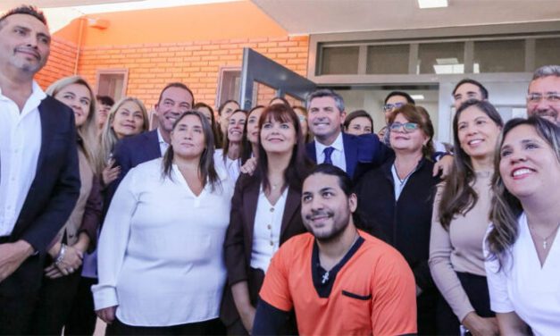 Orrego inauguró obras clave en Rivadavia para reforzar la seguridad y la atención sanitaria