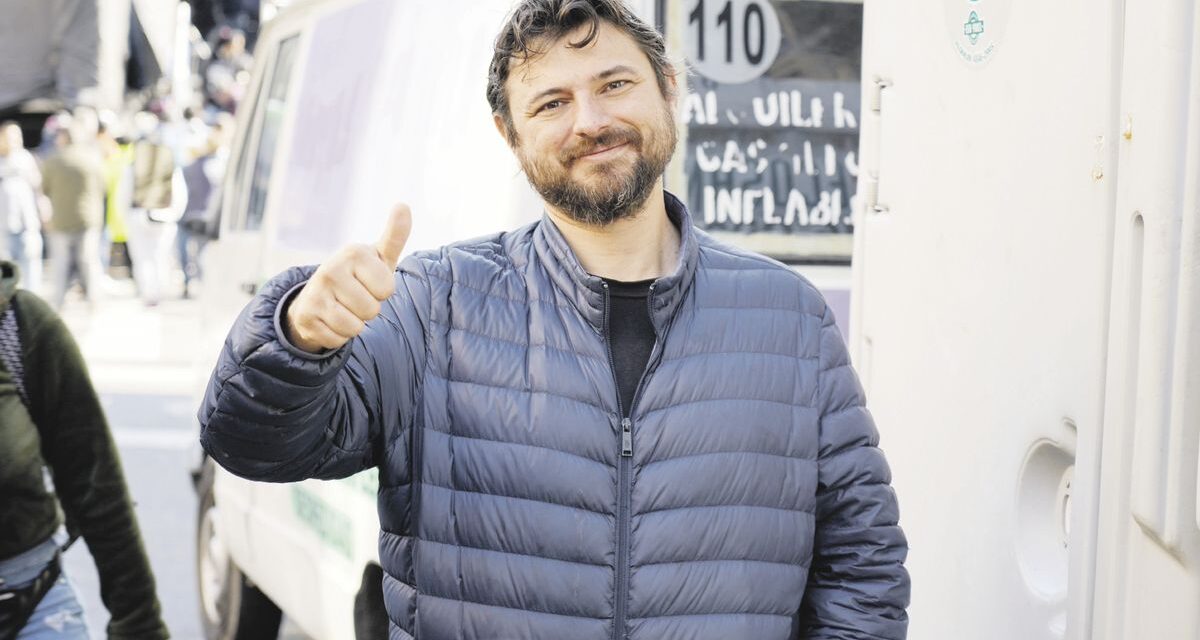 el dirigente habló tras ser atendido de urgencia en la guardia de un sanatorio