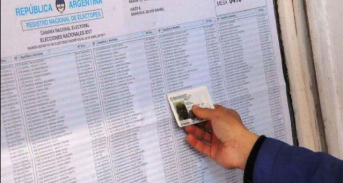 Elecciones 2025 en Jujuy: consultá el padrón electoral
