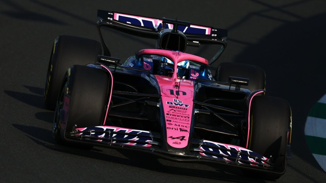 Gasly sorprendió en Arabia Saudita liderando la primera práctica libre