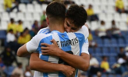 La Sub 17 sigue sorprendiendo: Argentina aplastó 5-0 a Perú por el Sudamericano