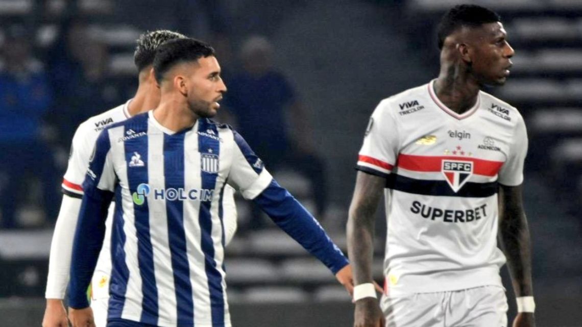 Córdoba no resistió el poderío brasilero: Talleres perdió 1-0 ante São Paulo en su primer partido por Copa Libertadores