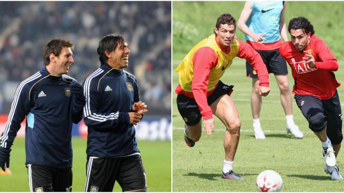 Tevez quiere cumplir el sueño de todo amante del fútbol: juntar a Messi y Cristiano en su partido de despedida