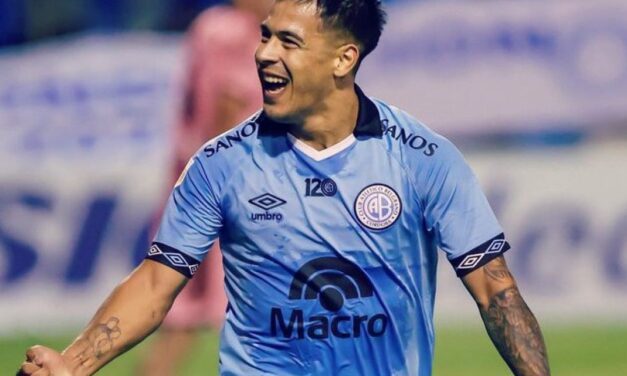 ‘Uvita’ Fernández, el gol de Belgrano en tiempos de dudas