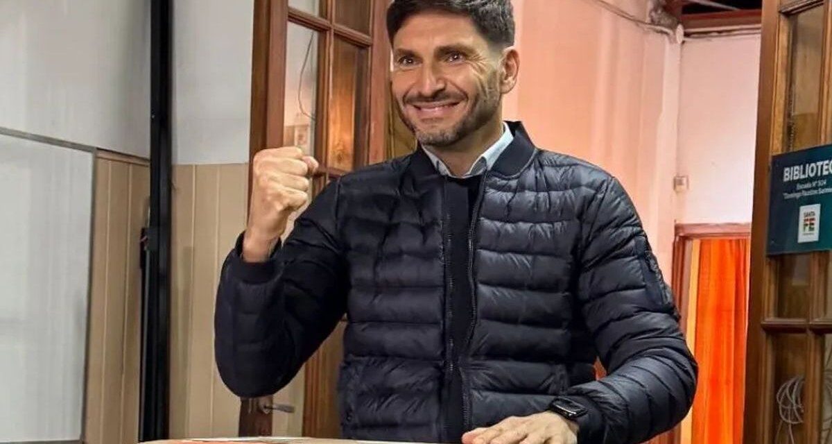 la UCR y el PRO celebraron la victoria de Maximiliano Pullaro