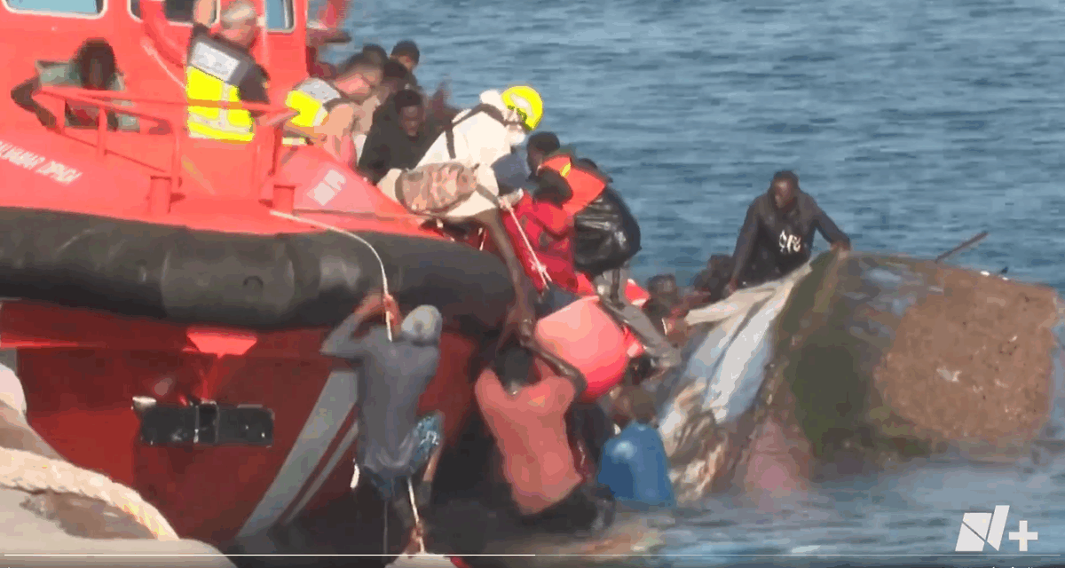 Volcó una embarcación de migrantes y murieron al menos siete mujeres y niñas