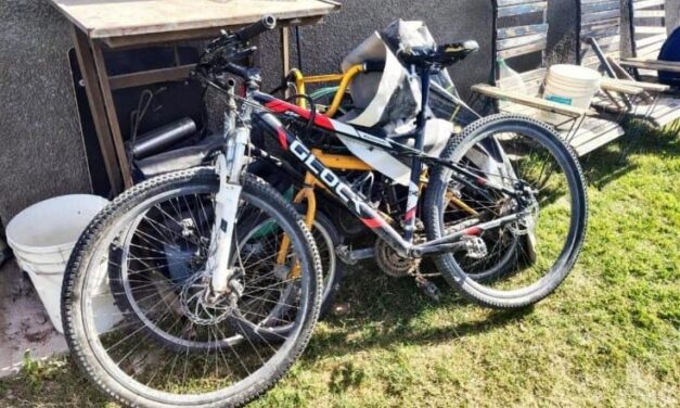 Lo pescaron robando una bici en Pocito