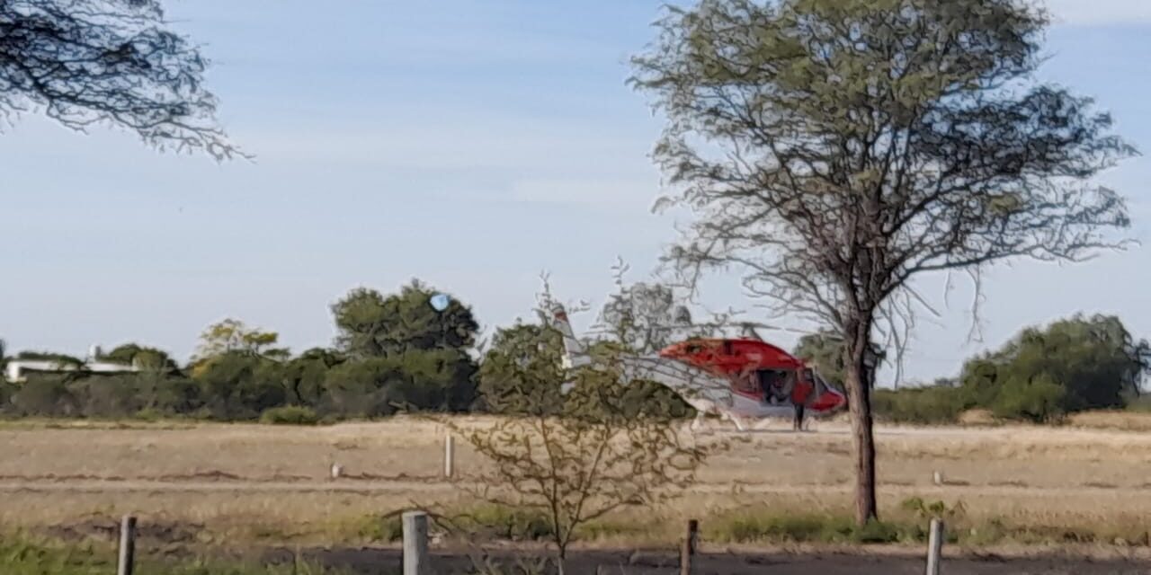 Grave accidente en Ruta 512: Una mujer fué trasladada al hospital Rawson