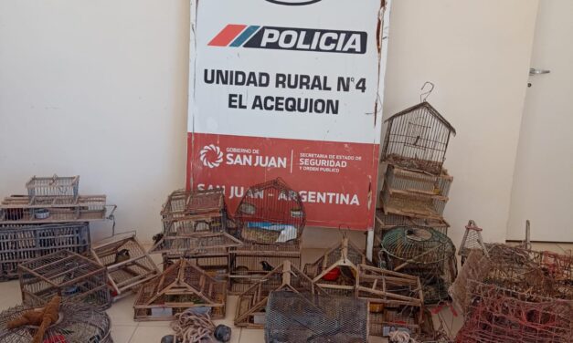 Cae banda rural con fauna, armas y motos