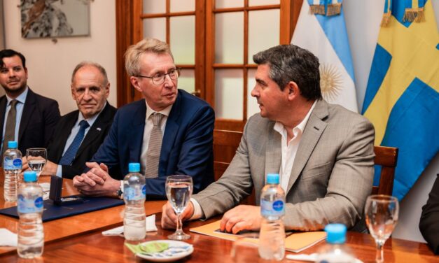 El Gobernador de San Juan Recibió al Embajador de Suecia en Argentina