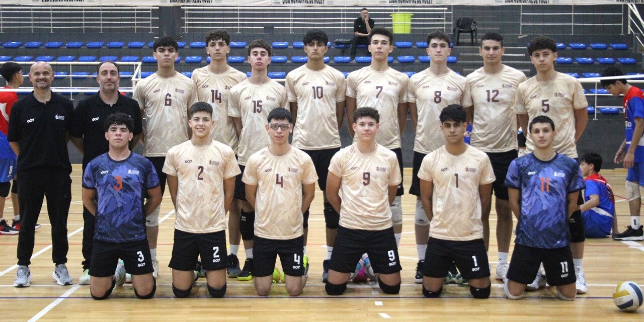 Los seleccionados sanjuaninos Sub 18 buscan avanzar en el Argentino de vóley
