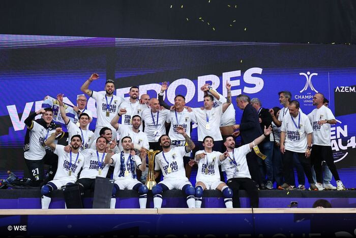 «Conti» Acevedo y Danilo Rampulla, campeones de Europa