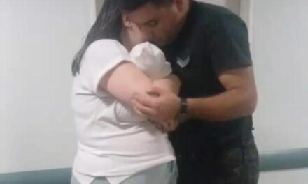 Rápida acción policial salvó la vida de un recién nacido en el barrio Santo Domingo