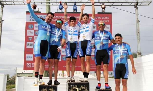 Orgullo sanjuanino: La Selección de Ruta arrasó en el Argentino y se consagró campeona del medallero