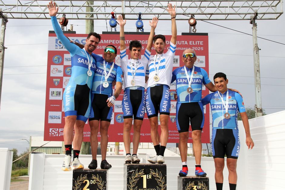Orgullo sanjuanino: La Selección de Ruta arrasó en el Argentino y se consagró campeona del medallero