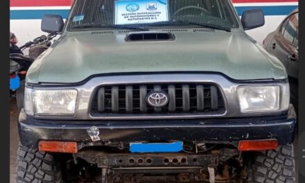 Secuestran una Hilux con pedido de Mendoza y un Audi con papeles falsos