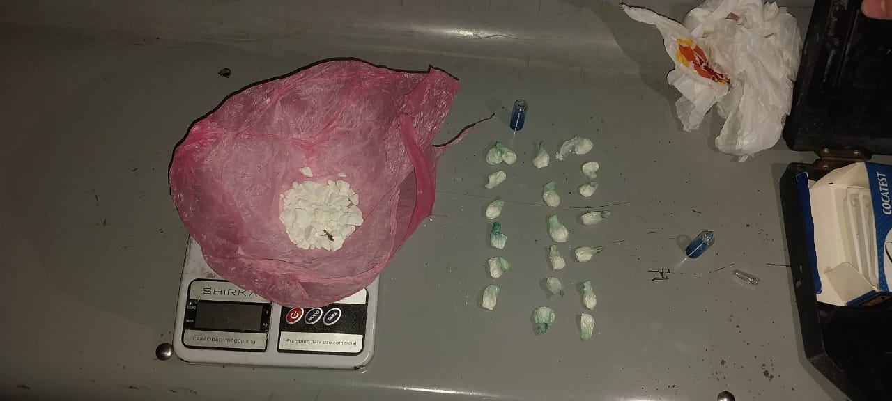Rawson: Detuvieron a cuatro hombres por venta de cocaína en un operativo policial