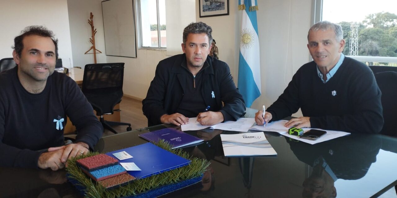 Firma de convenio con el ENARD y presentación del programa “Construyendo Valores”