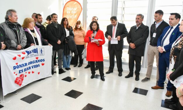 Conmemoraron el Día de la Donación en el Marcial Quiroga