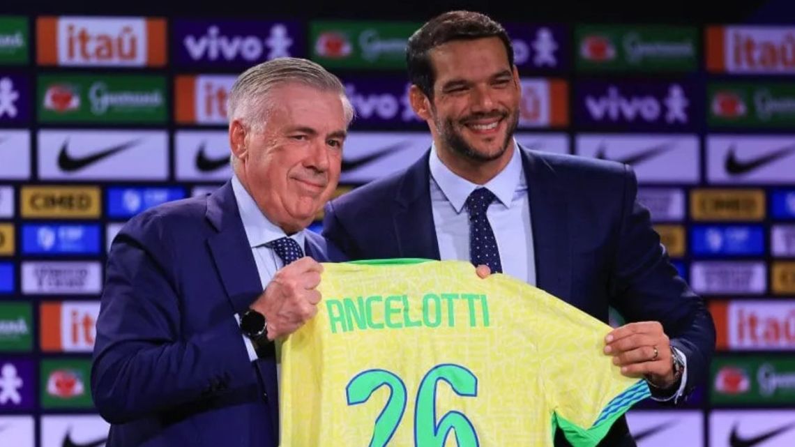 Ancelotti dio su primera lista de convocados en Brasil y dejó afuera a Neymar