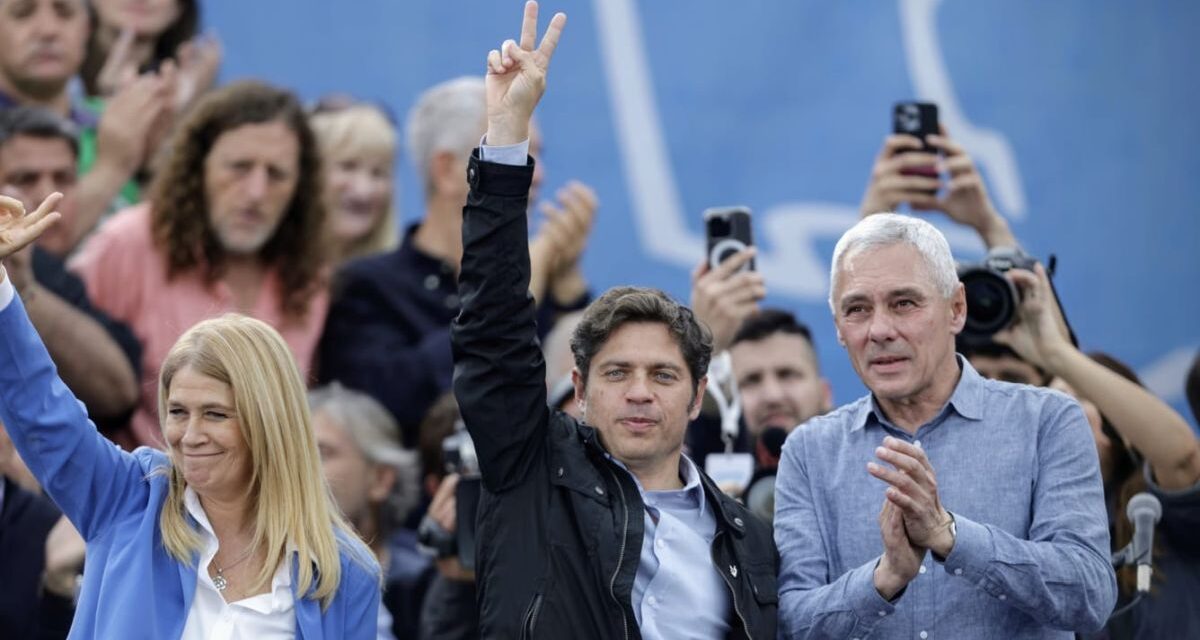 Axel Kicillof estrena espacio propio con un acto en medio del fuego cruzado en el peronismo bonaerense