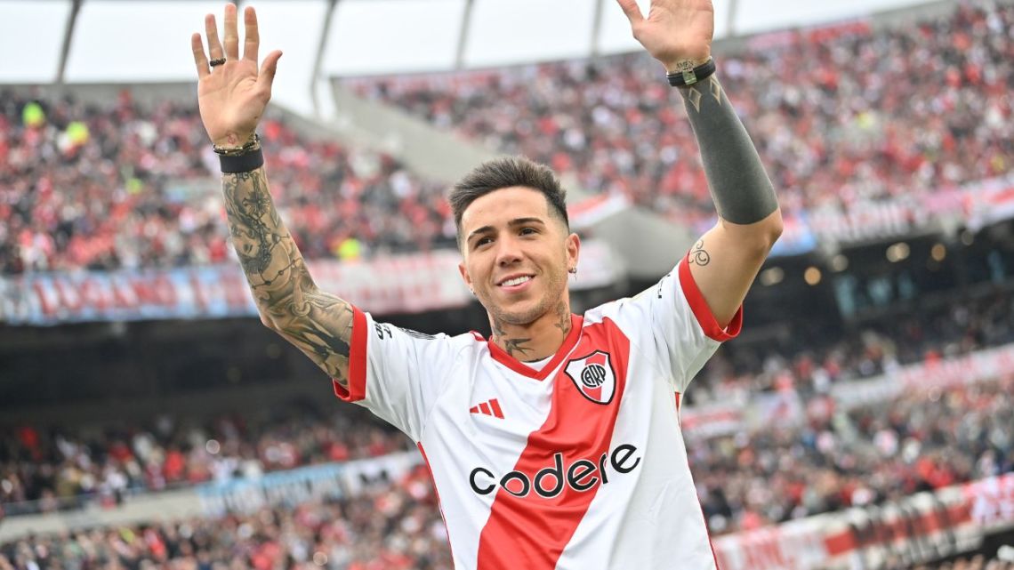La revelación de Enzo Fernández que ilusiona a los hinchas de River: «Mi idea es volver, es lo que me llena»