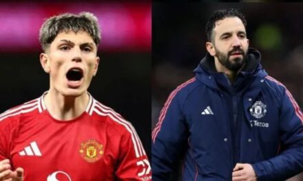 Garnacho explotó contra el DT Rubén Amorim y podría irse del Manchester United