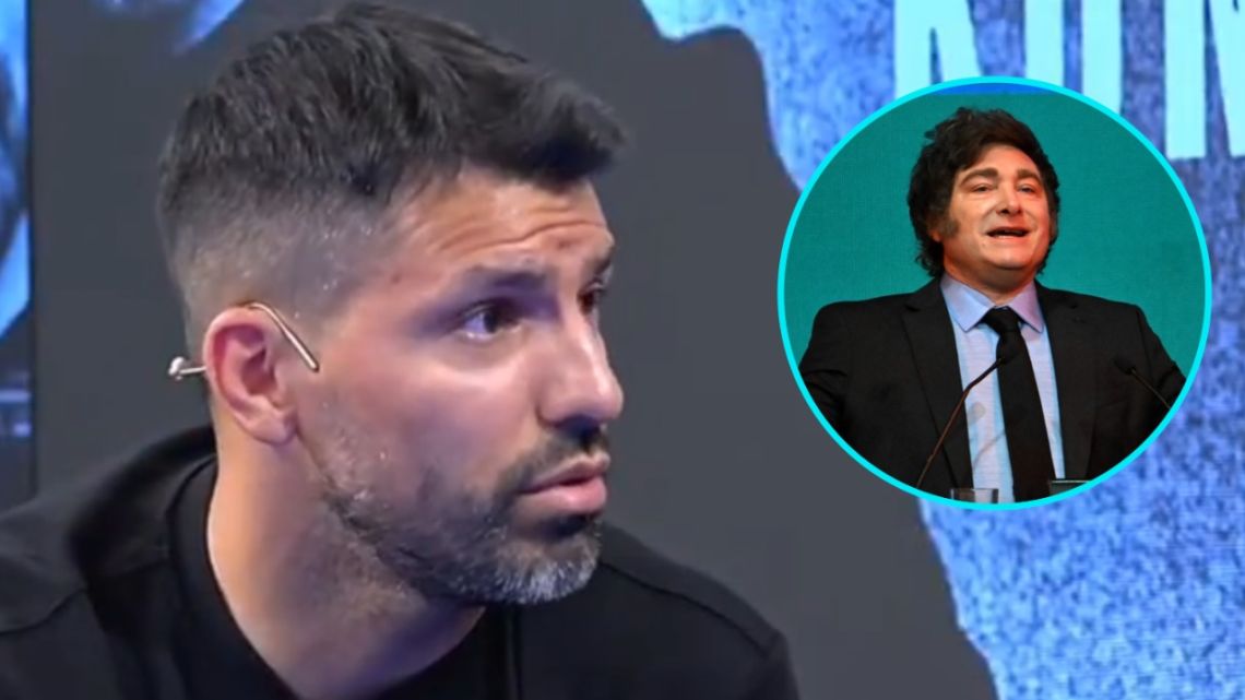 El Kun Agüero fue contundente al hablar sobre la política argentina y respaldó a Javier Milei: «Es un tipo que quiere el país bien»