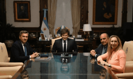 Javier Milei se reunió con el gobernador de Chaco, Leandro Zdero, tras el triunfo en la provincia