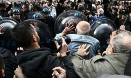 Heridos y detenidos luego de la represión