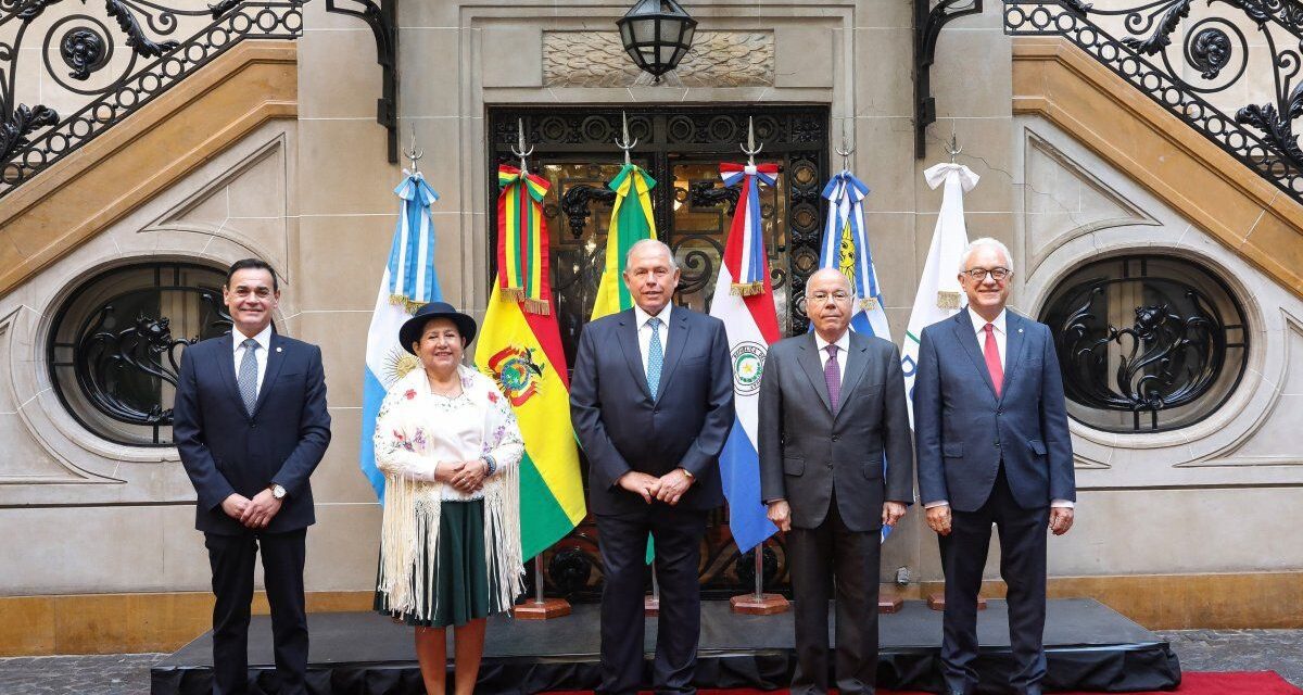 Cancilleres del Mercosur se reunieron para discutir la agenda comercial