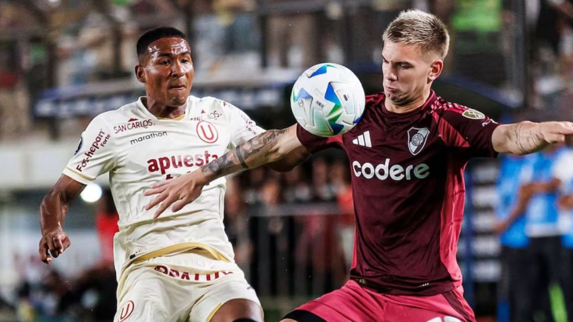 River vs. Universitario, por la Copa Libertadores