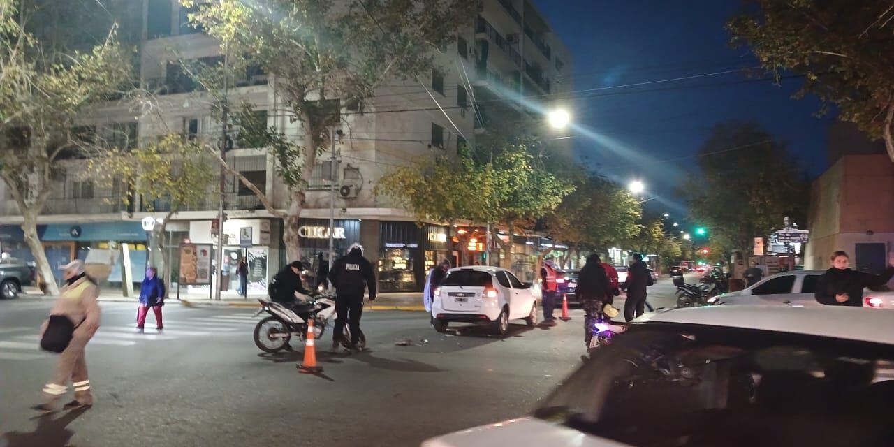 Último momento: Accidente en pleno centro