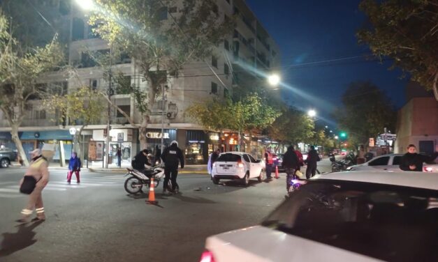 Último momento: Accidente en pleno centro