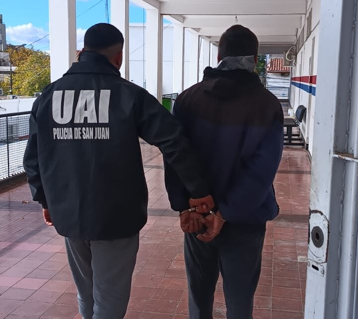 Allanamiento: Detienen a hombre con condena pendiente