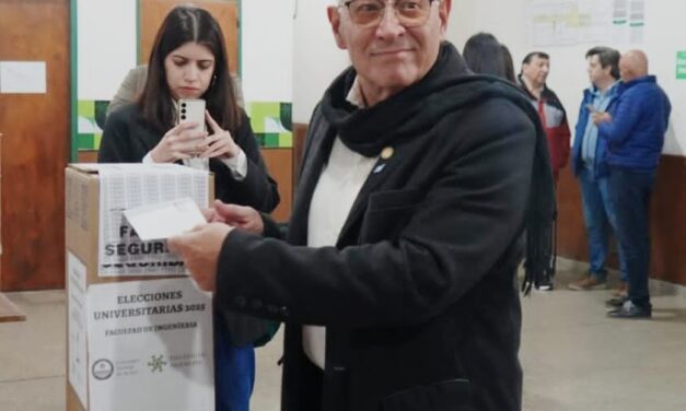 Tadeo Berenguer y Andrea Leceta emitieron su voto