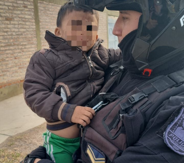 Hallaron a un niño de 3 años perdido y solo durante tres horas en Rawson