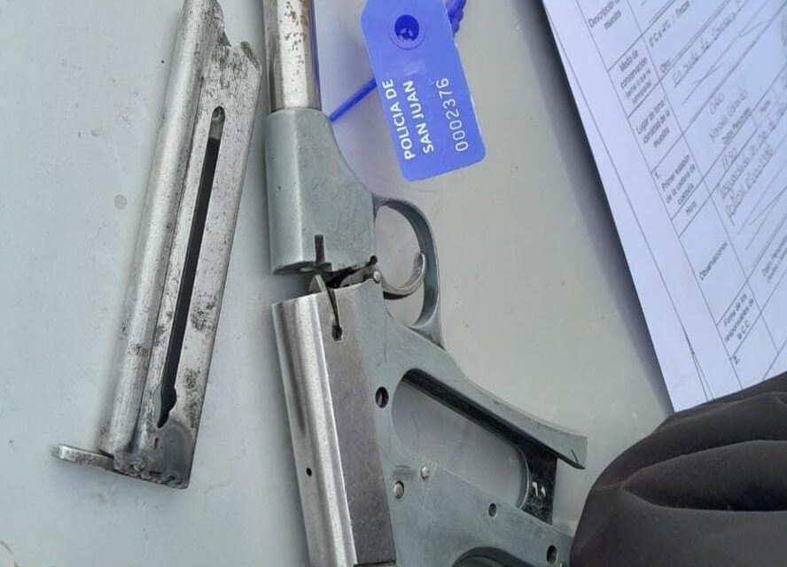 Detienen a un joven armado tras disturbios en Chimbas