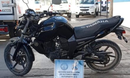 Secuestran dos motos robadas en operativos en Rawson y Chimbas
