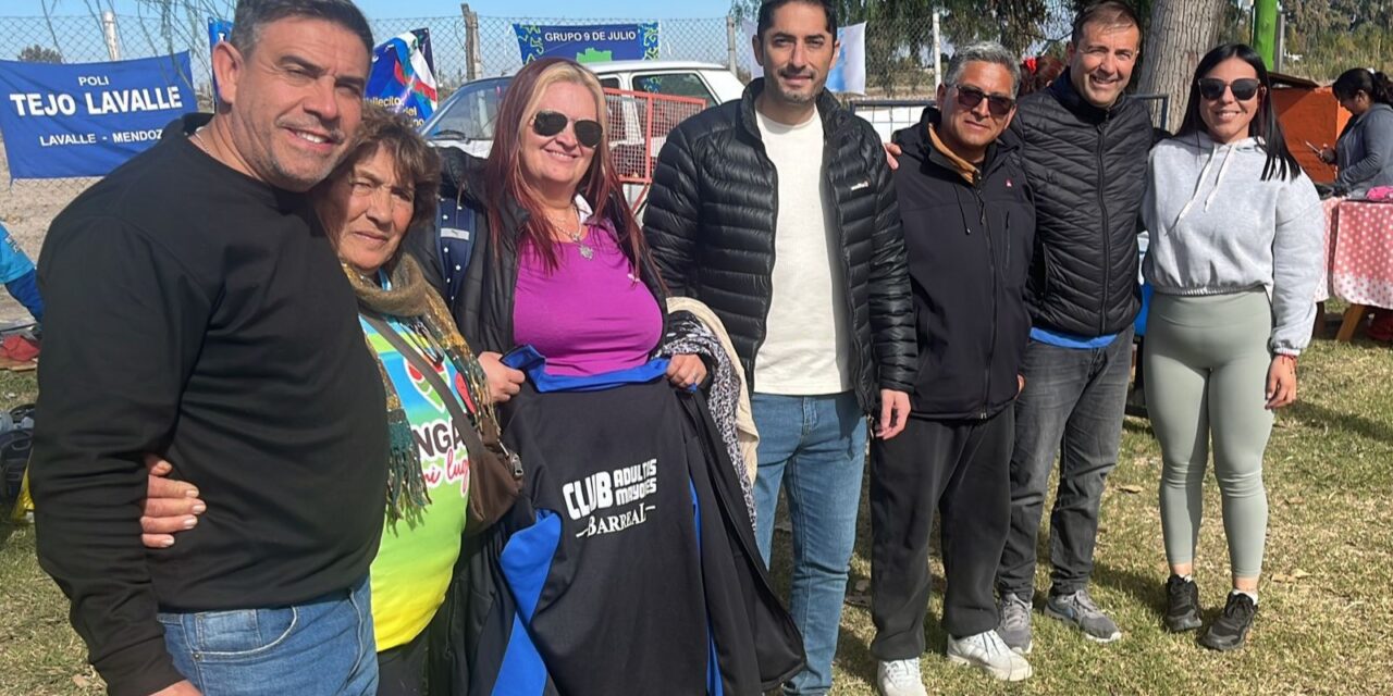 El deporte y la amistad se dieron cita en el Torneo Interprovincial de Tejo en Angaco