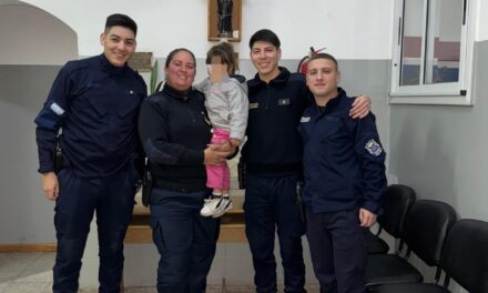 Impactante rescate en Rawson: Policías evitaron una tragedia familiar