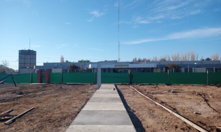 9 de Julio remodela una plaza clave en la Villa Cabecera