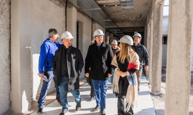 Calingasta: Orrego supervisó el nuevo Hospital Aldo Cantoni